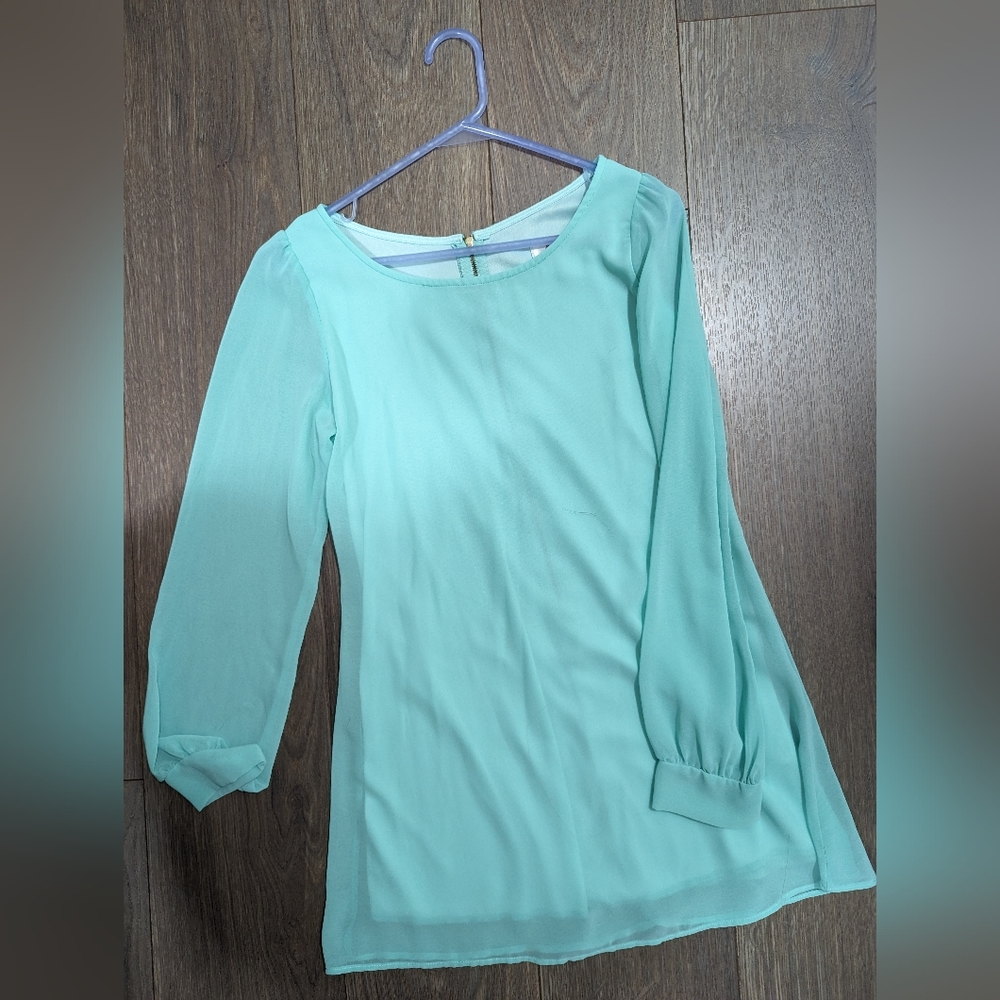 LETTE | Medium, mint green tunic